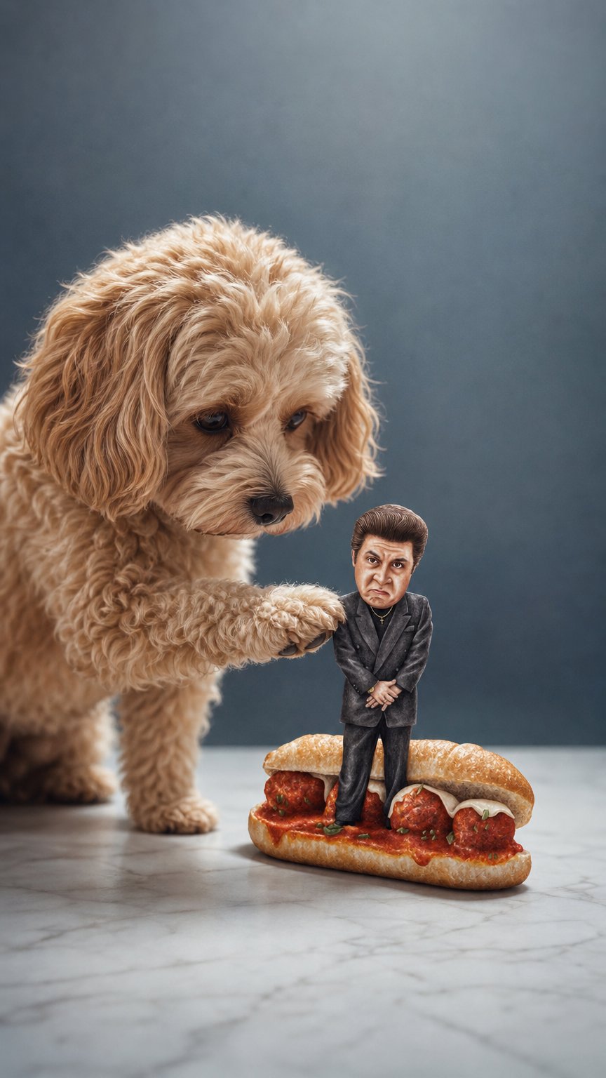 AI product shot of Silvio Dante