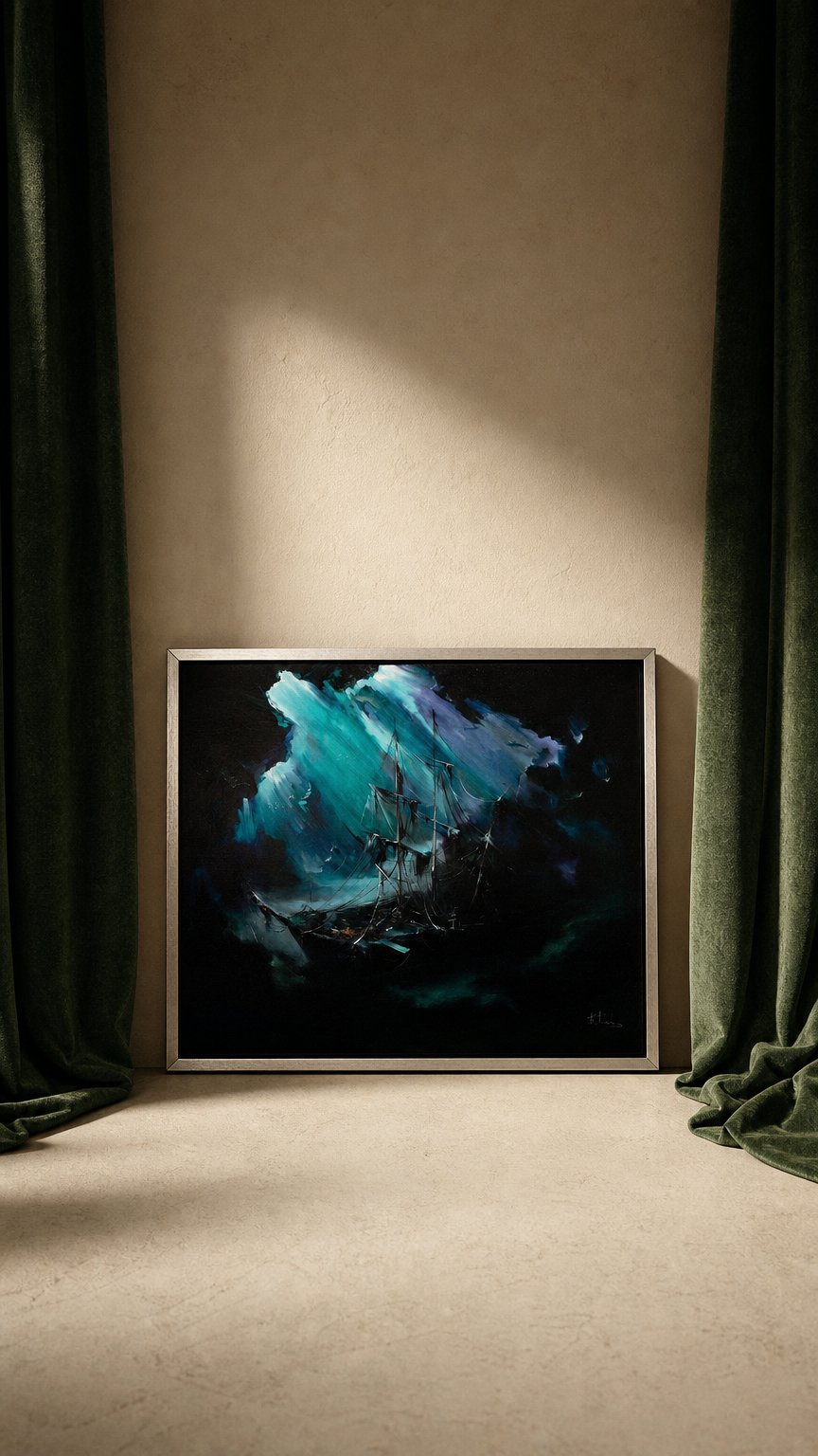 AI product shot of Black Pearl