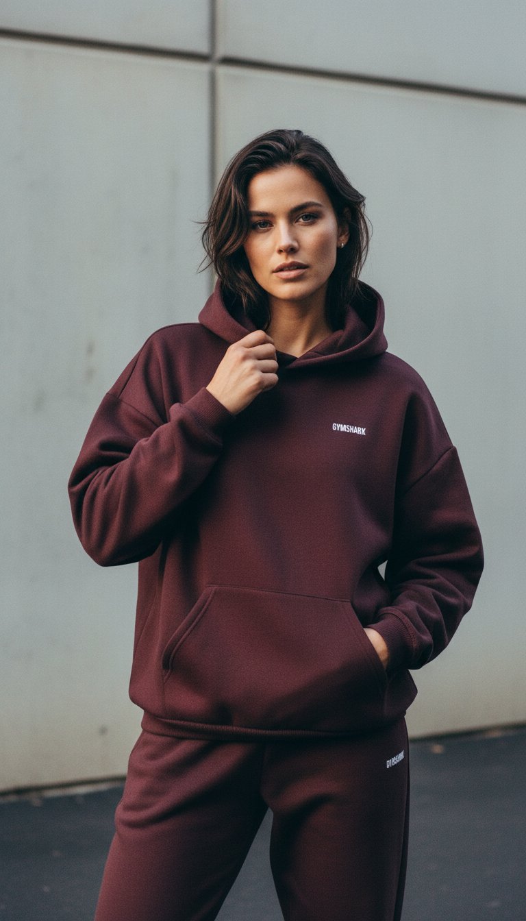 AI product shot of Cosy Luxe Hoodie