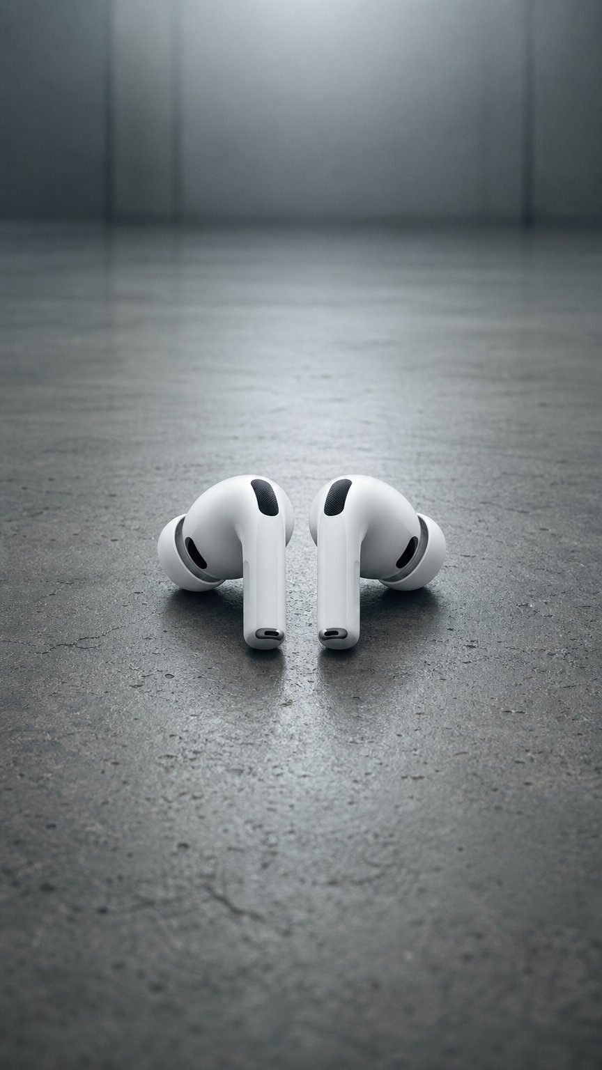 AI product shot of Apple AirPods Pro 3