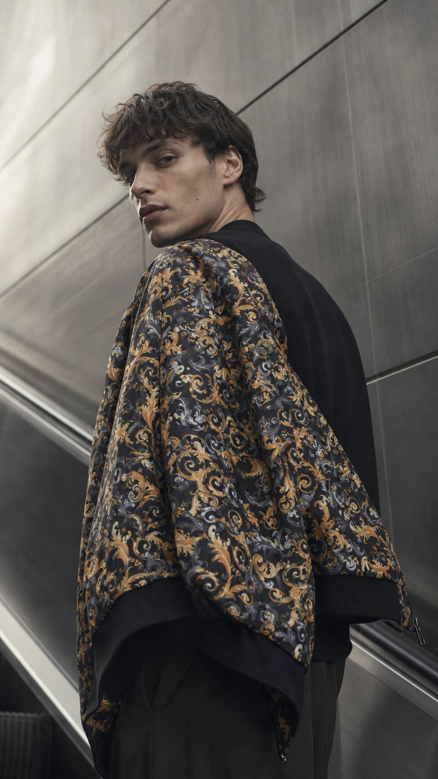 AI product shot of JORDON NEW BAROQUE JACKET