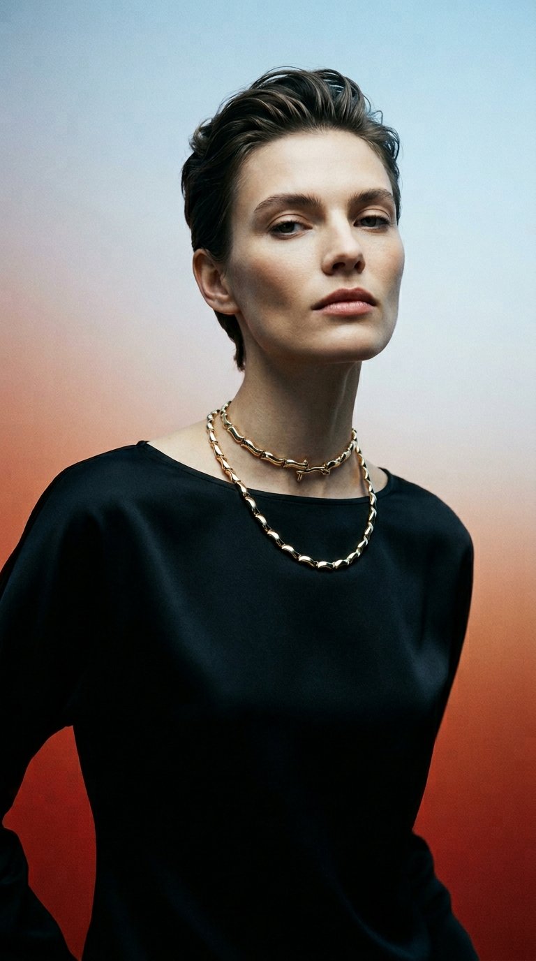 AI product shot of Swell Necklace