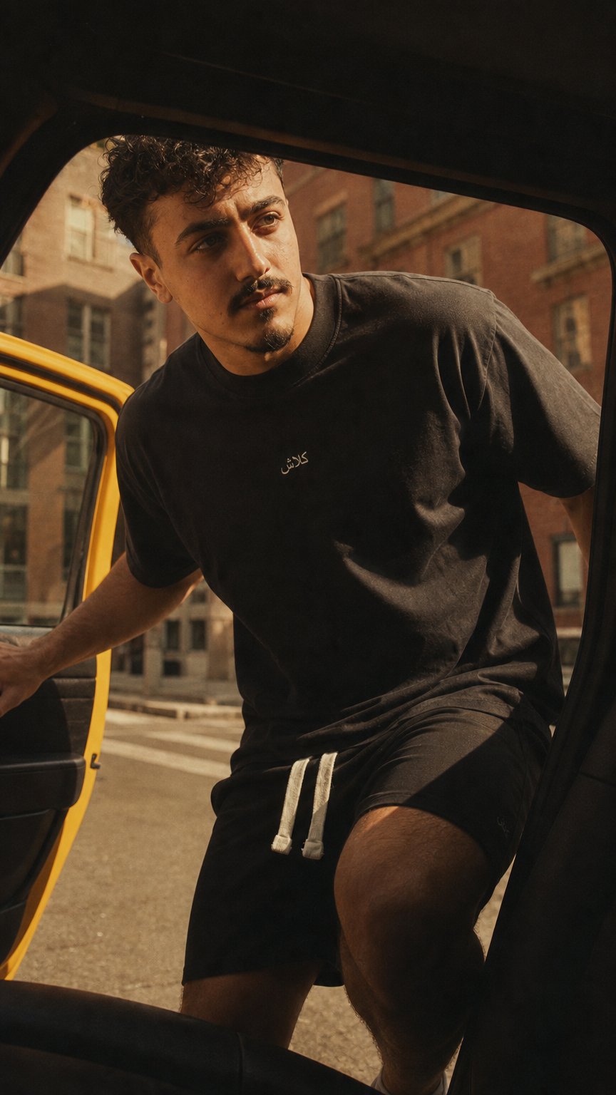 AI product shot of Oversized T-Shirt