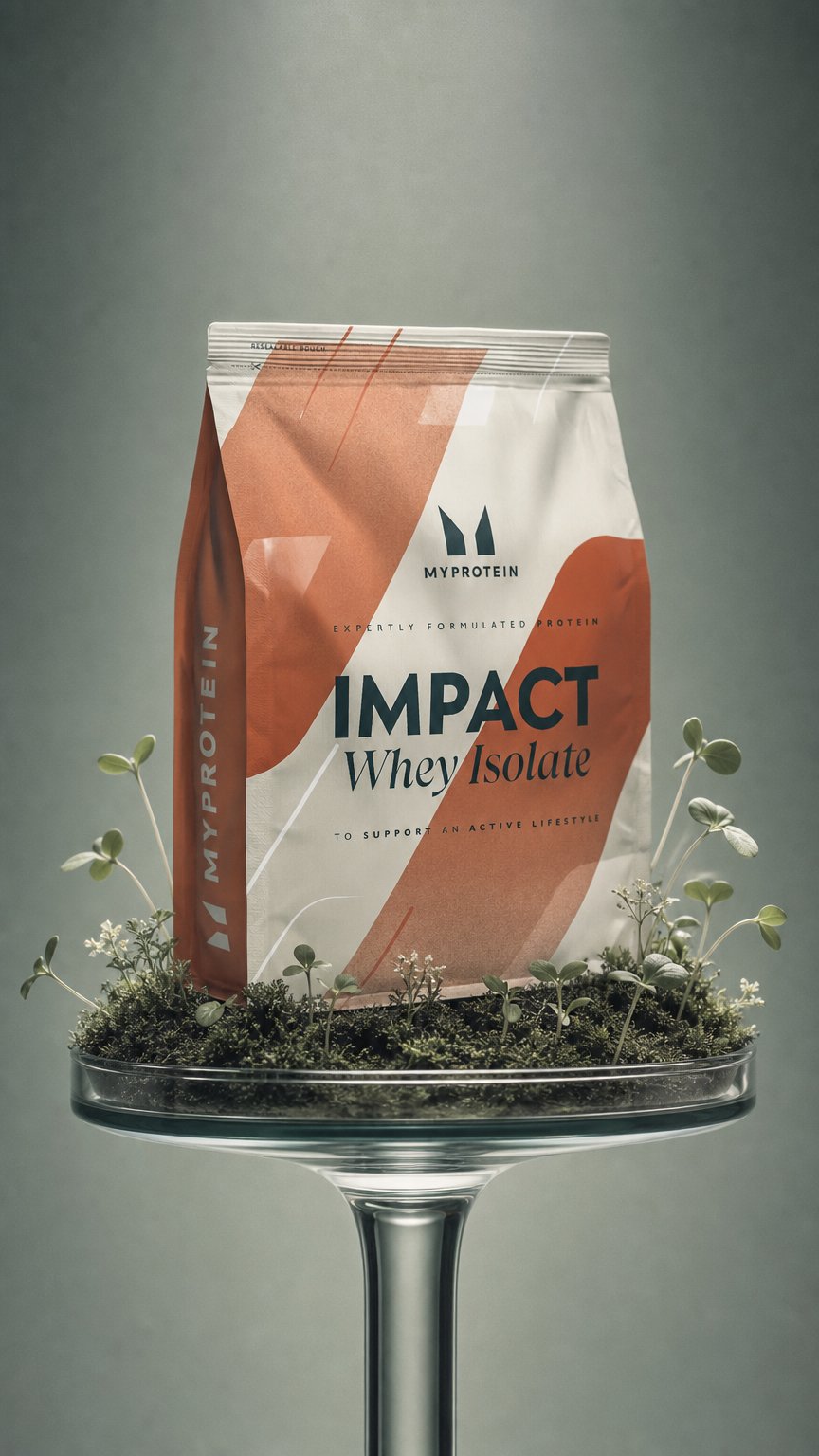 AI product shot of Impact ホエイ アイソレート