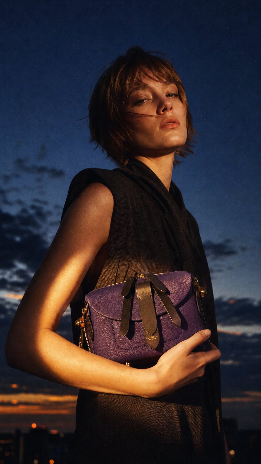 AI product shot of MicroLIFT Bag Plus Gold