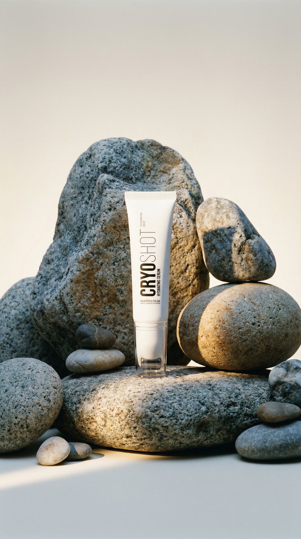 AI product shot of CRYOSHOT HYDRATING SERUM