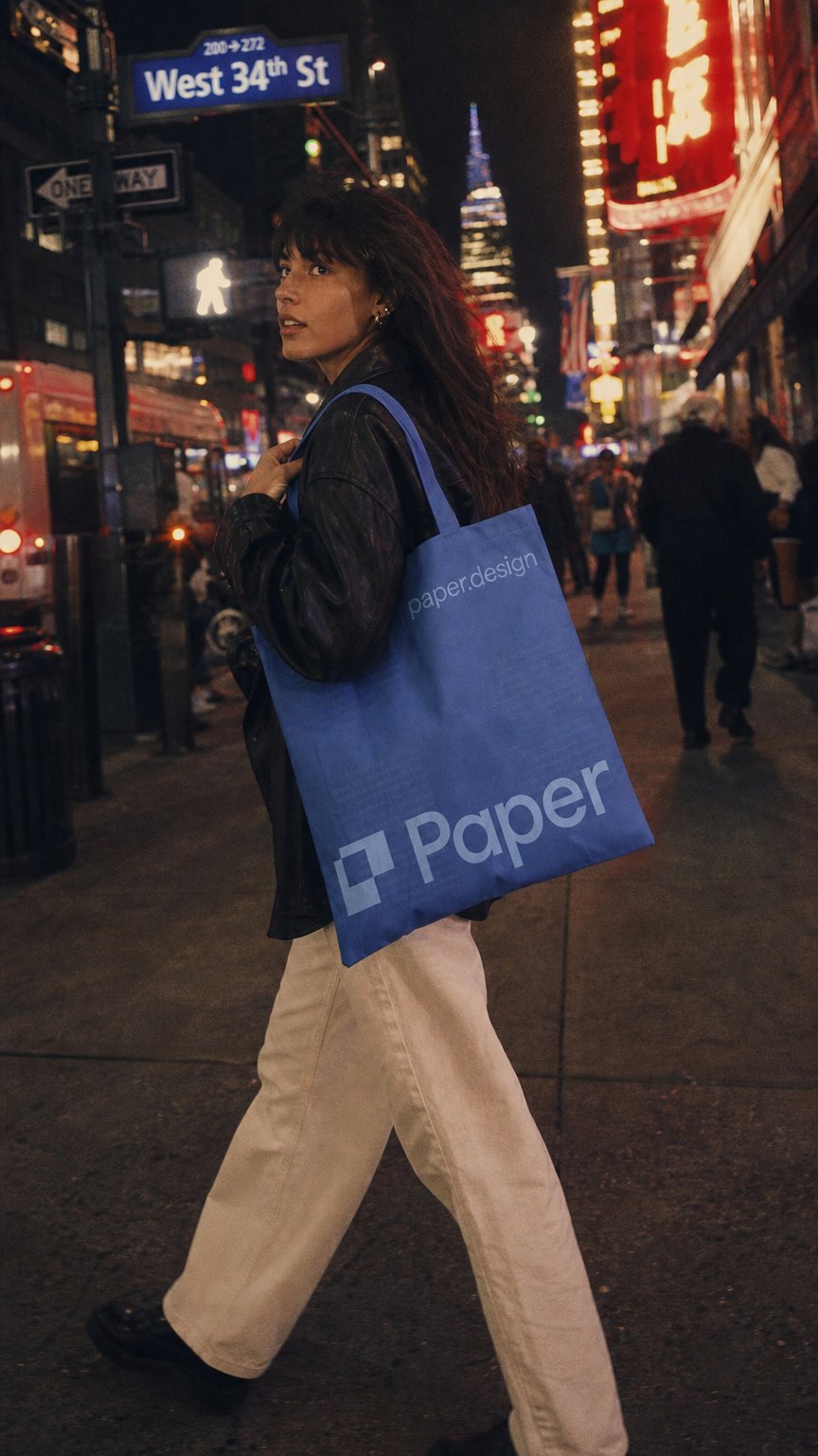 AI product shot of Paper