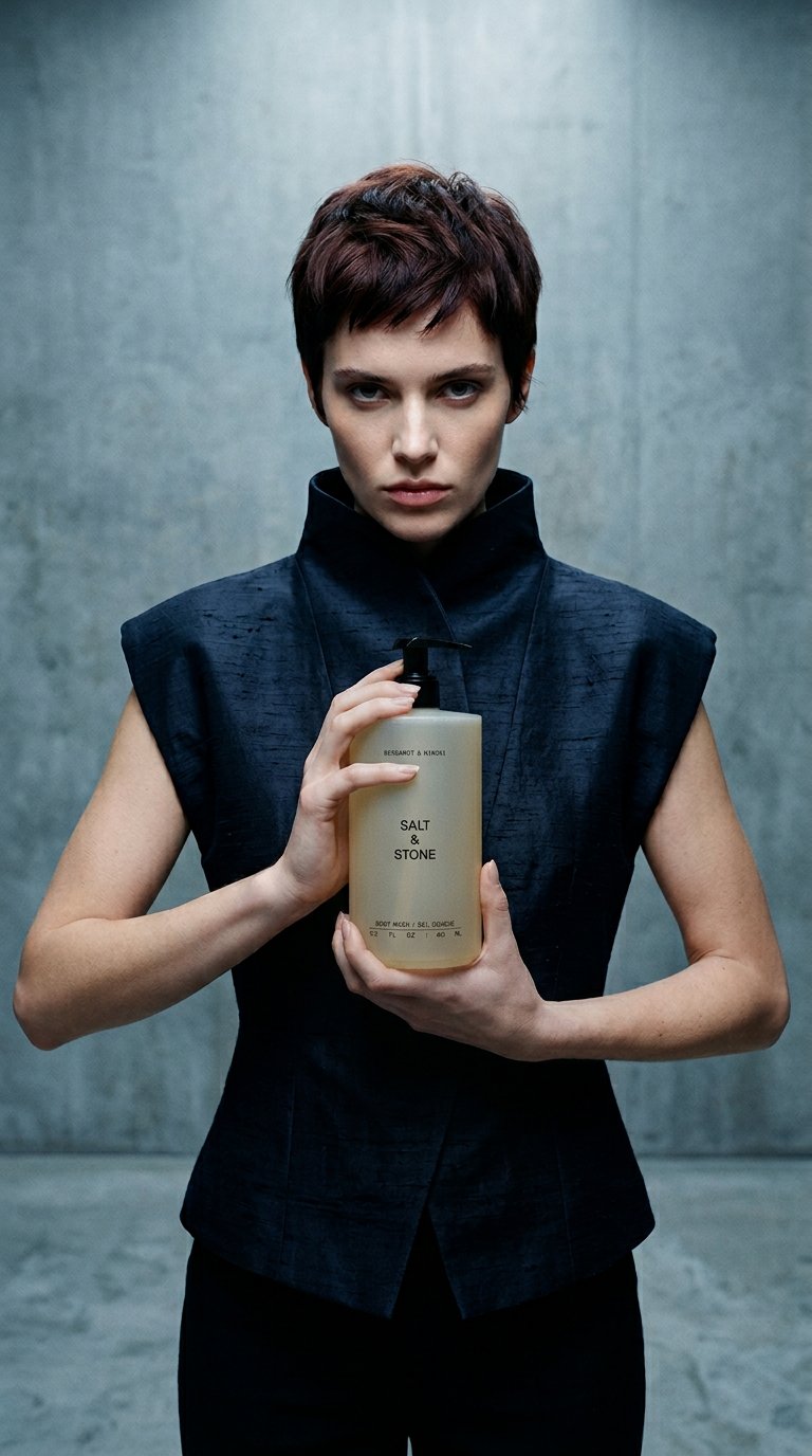 AI product shot of Body Wash