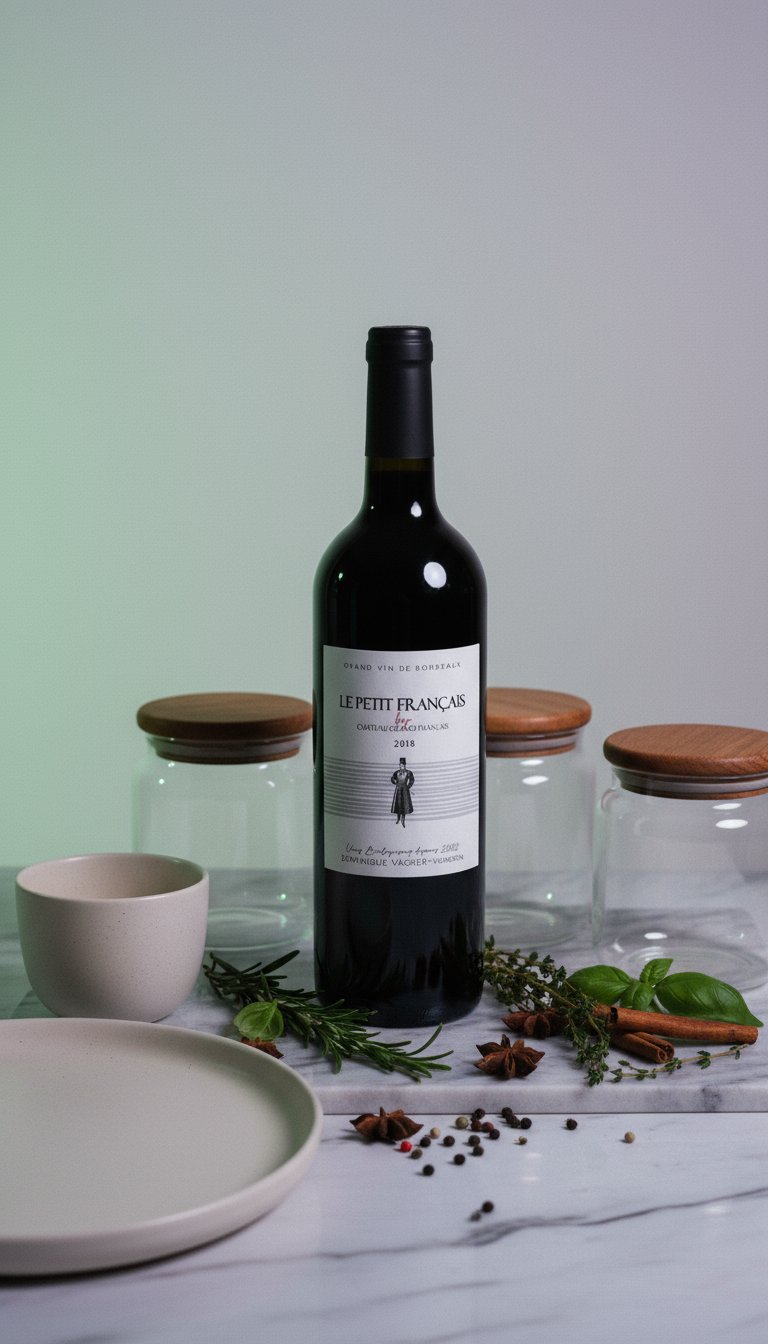 AI product shot of Petit Français 2019