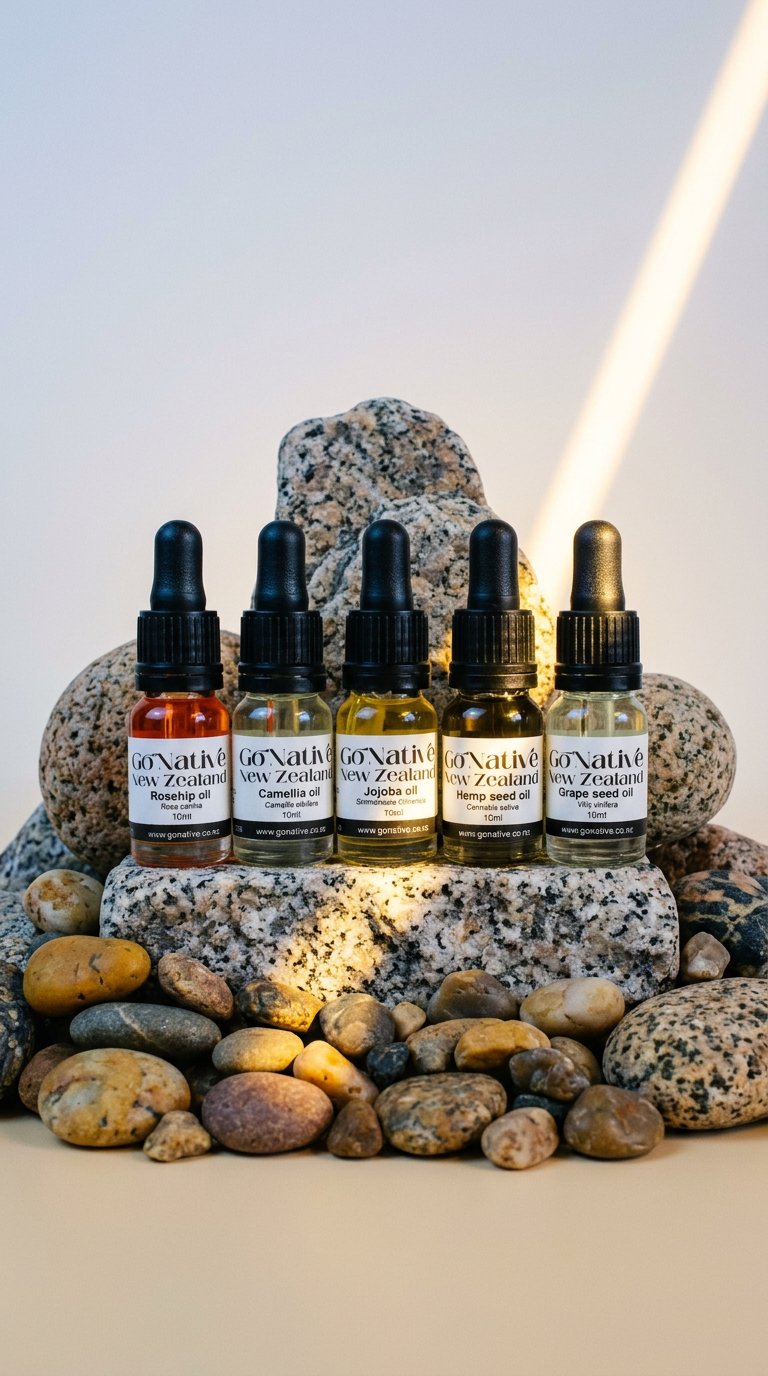 AI product shot of Organic Facial Serum Kit