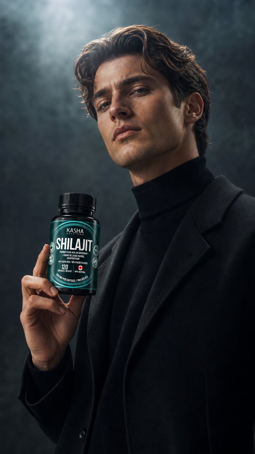 AI product shot of Premium Shilajit