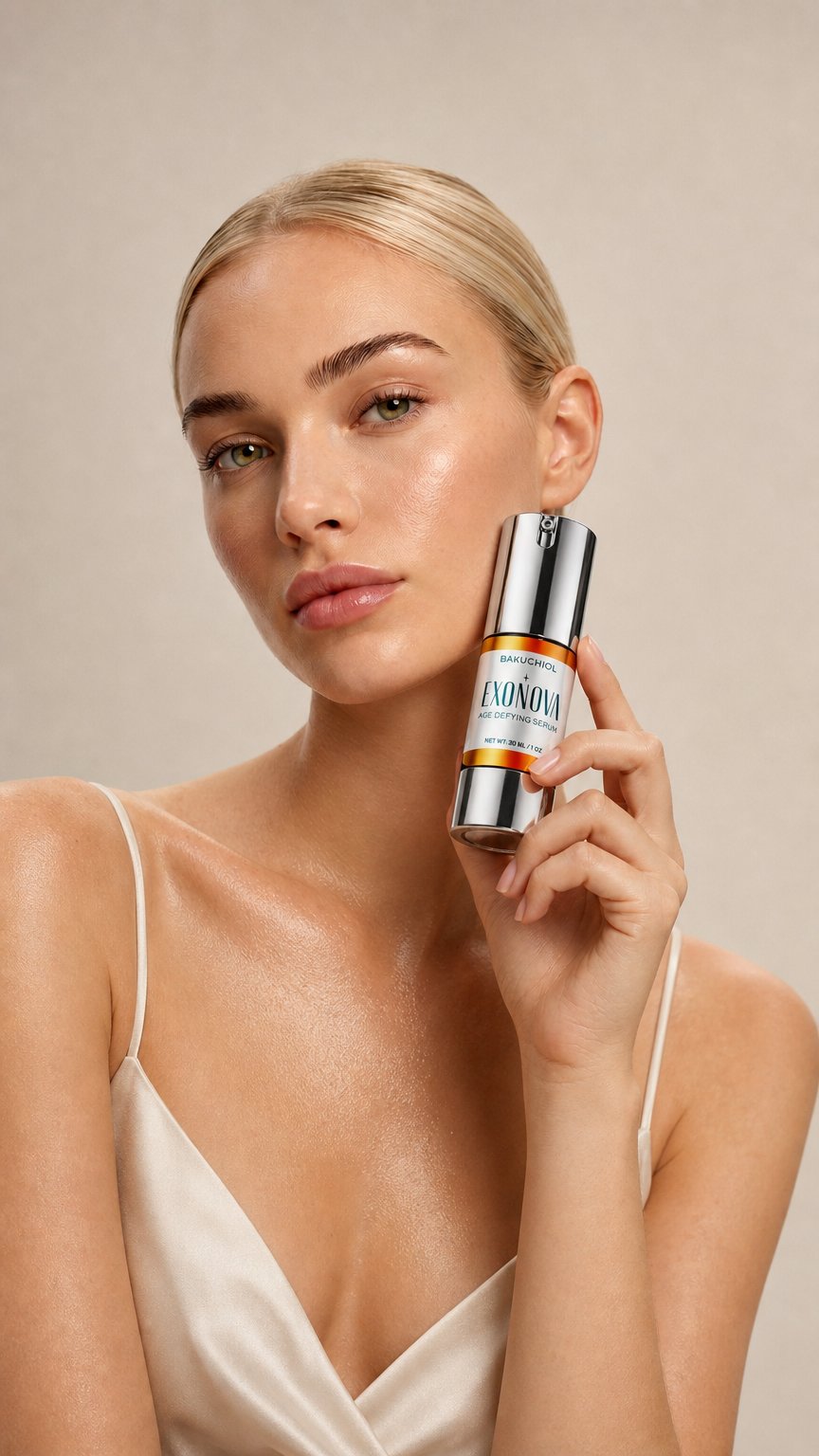 AI product shot of Bakuchiol Serum