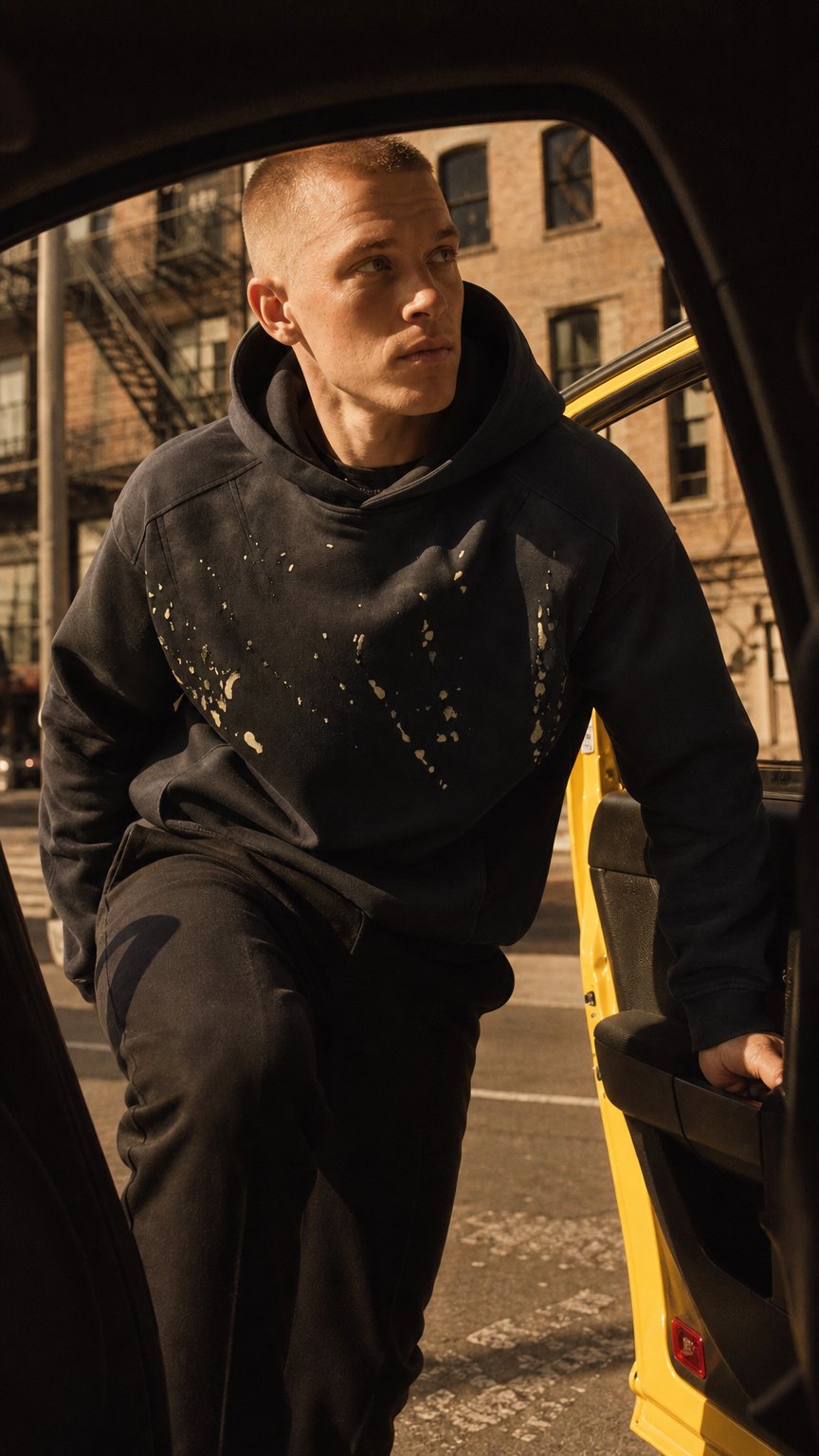 AI product shot of Ultra Urban-Chic Hoodie