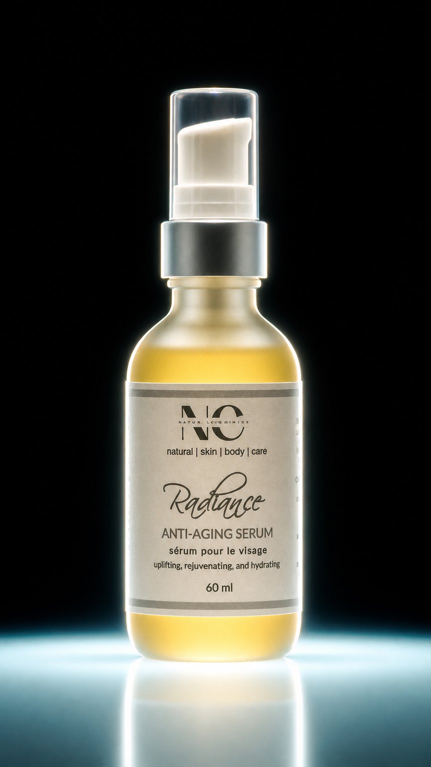AI product shot of Radiance Anti-Aging Serum