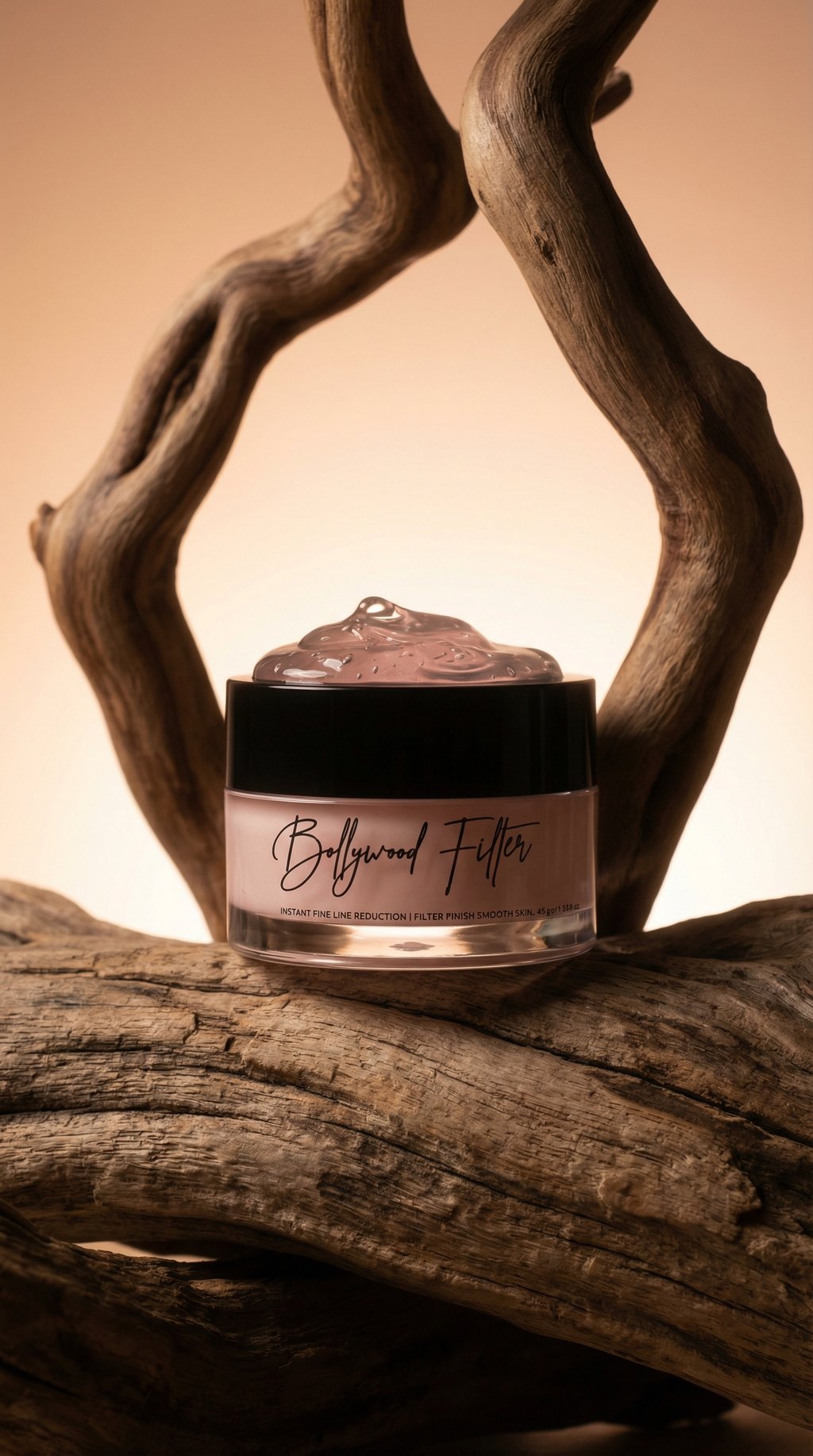 AI product shot of GLOW IT Bollywood Filter Face Primer 25 gm Primer - 25 ml (Transparent) Primer - 25 ml (Transparent)