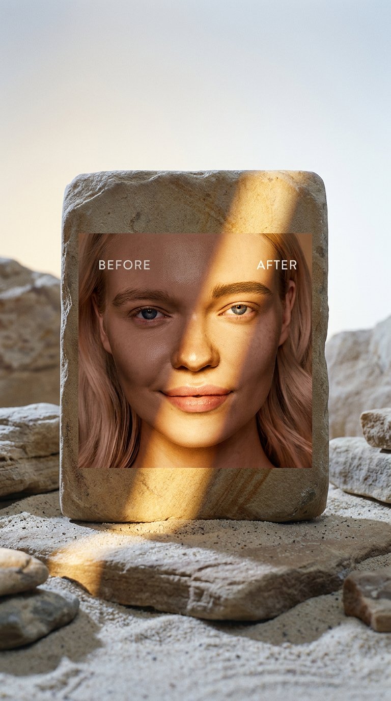 AI product shot of The Brow Pomade