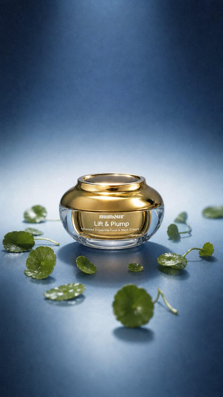 AI product shot of The Face & Neck Duo | Sonic Multipeptide Cream + Red LED Collagen Jar