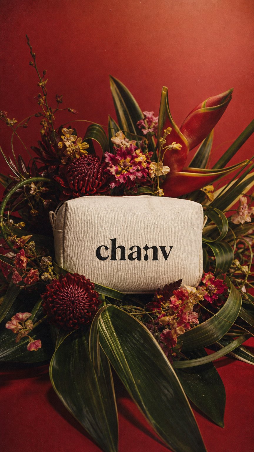 AI product shot of Trousse beauté – Chanv