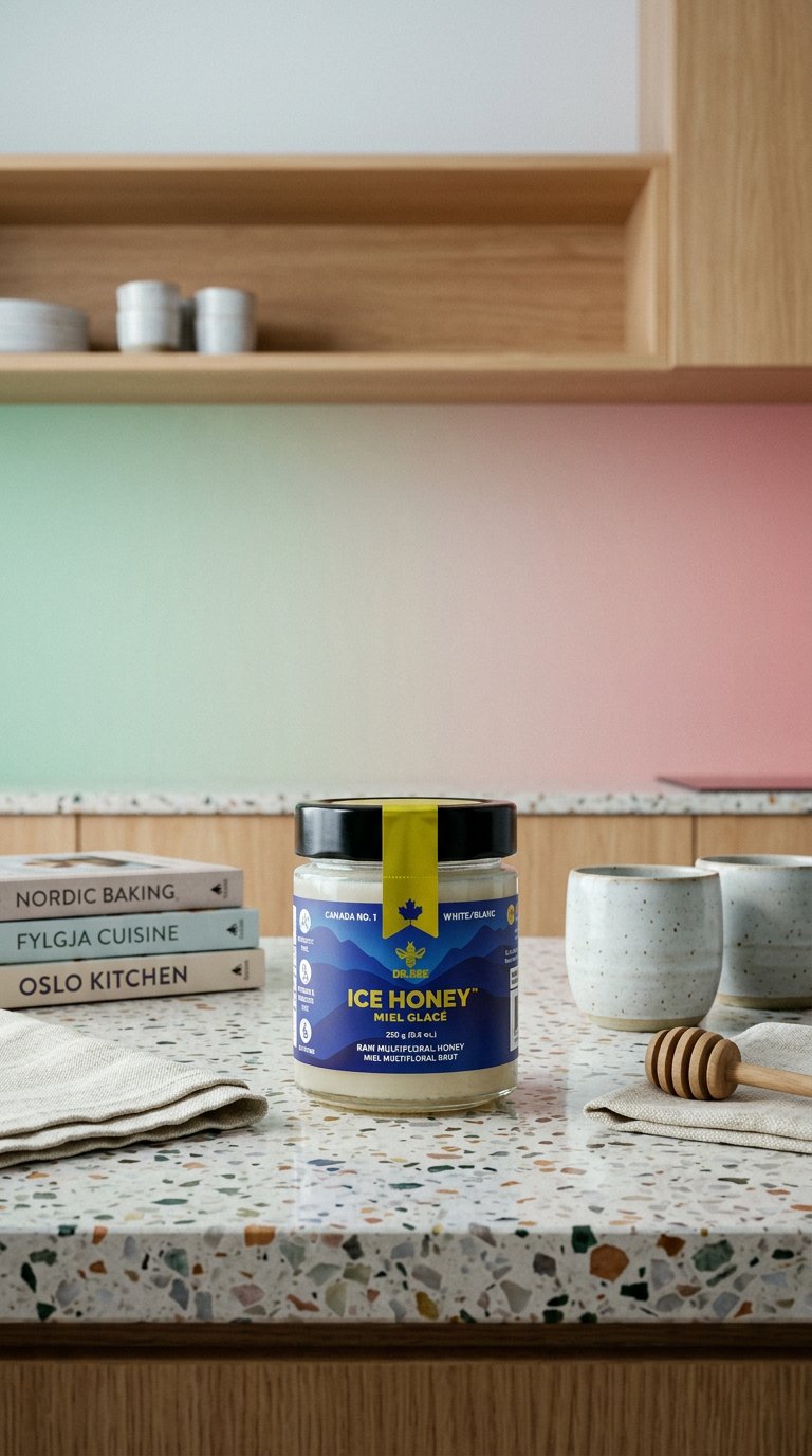 AI product shot of Ice Honey