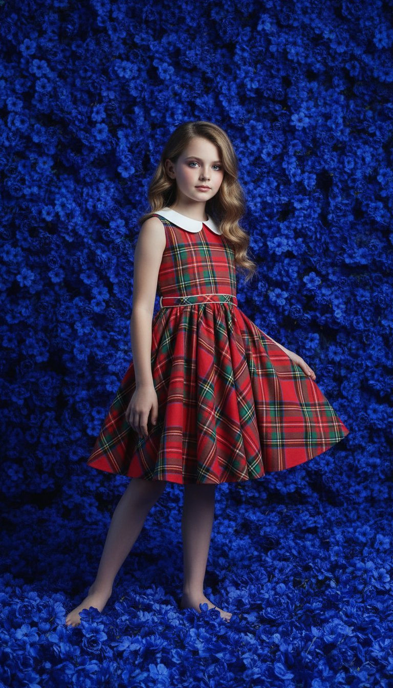 AI product shot of Robe qui tourne Hepburn