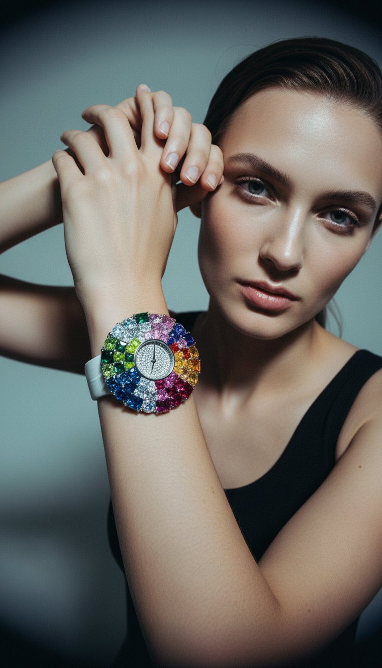 AI product shot of Chakra Collection CR04-RD