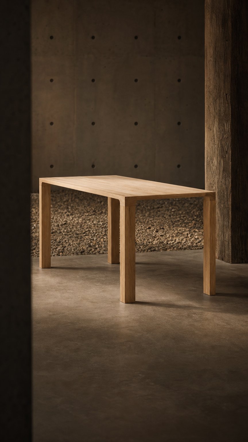 AI product shot of Radii Table