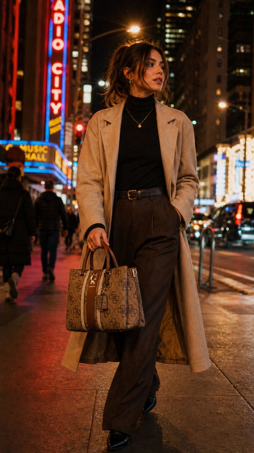 AI product shot of Guess Erenia Bag - حقيبة جوس إيرينيا