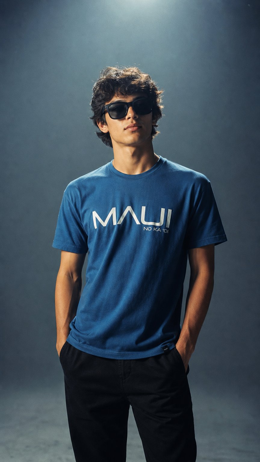 AI product shot of Buy Royal Maui T- Shirt - No Ka Oi