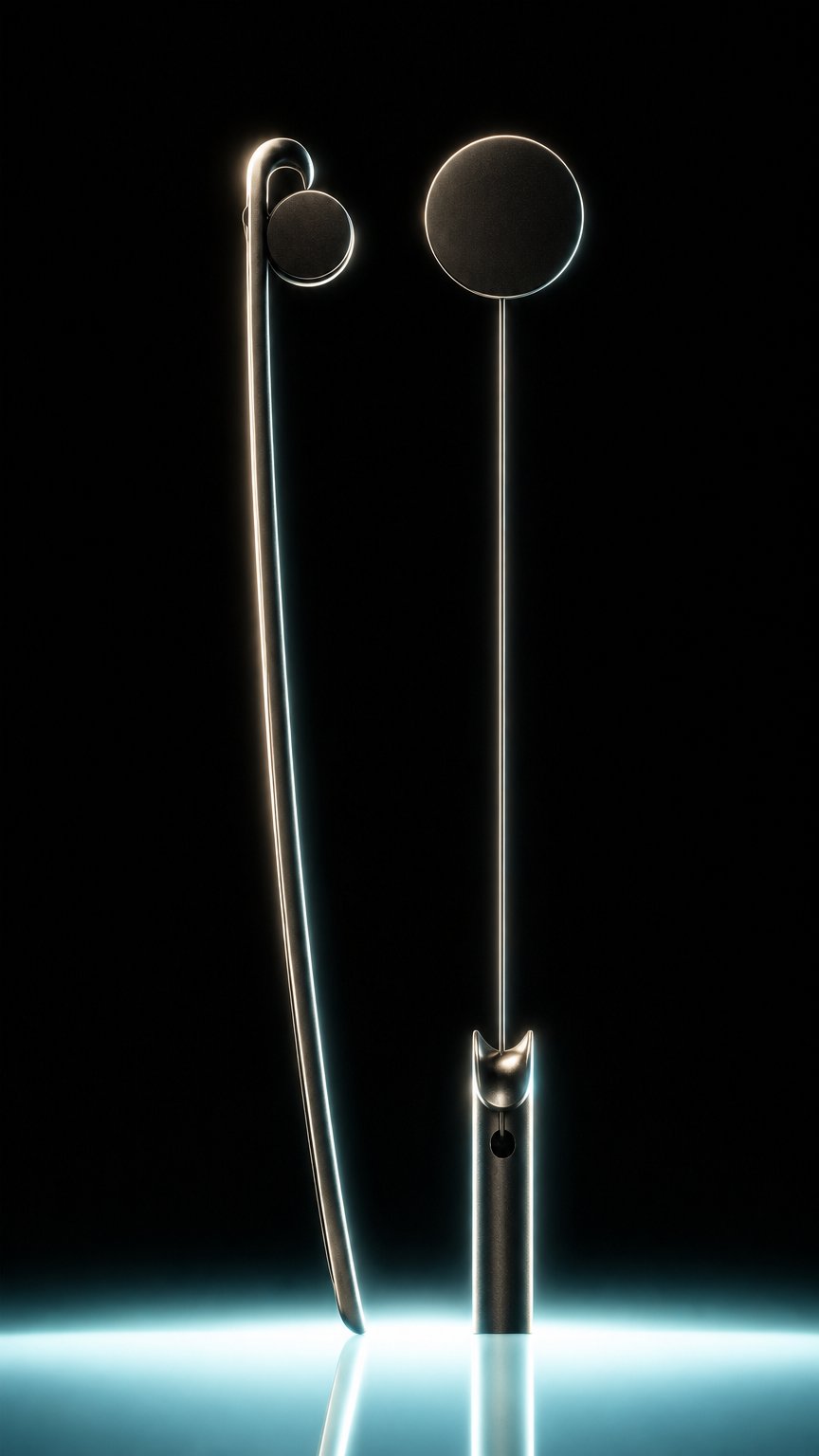 AI product shot of ANKER® Das Original - Selbstaufrollender Schuhlöffel mit Wandhalterung