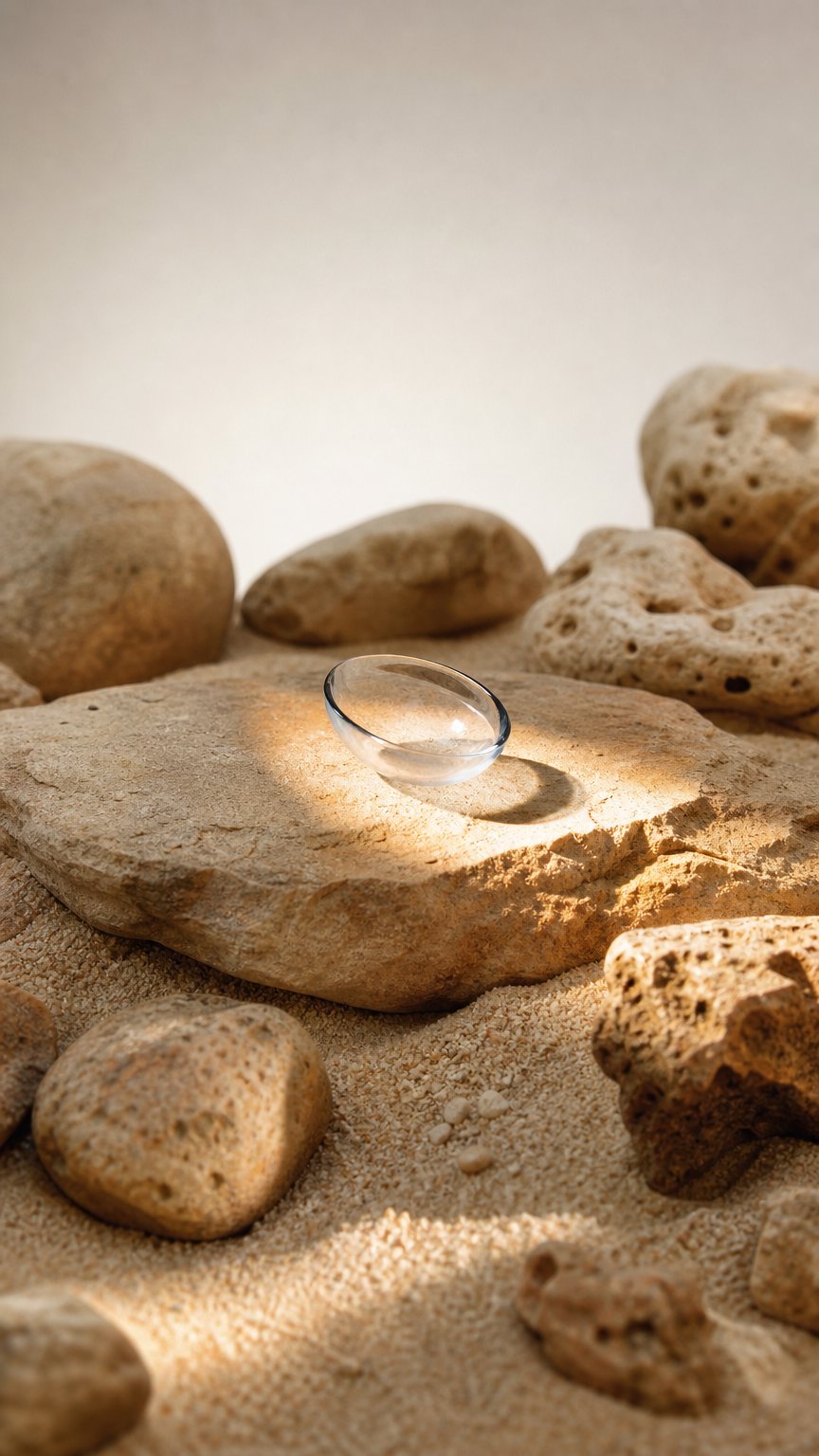 AI product shot of CONTACT LENSES