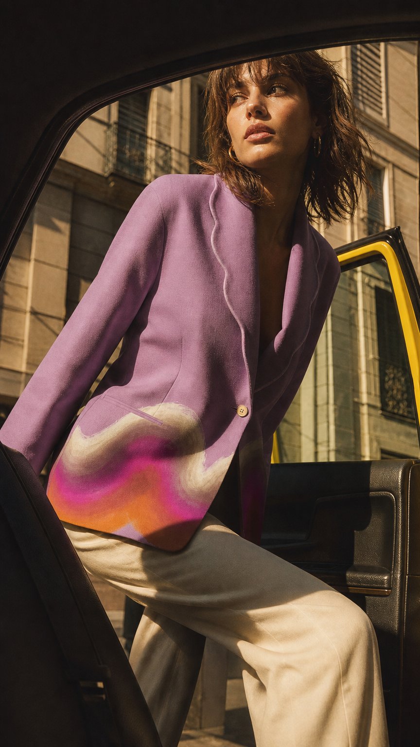 AI product shot of LULU BLAZER