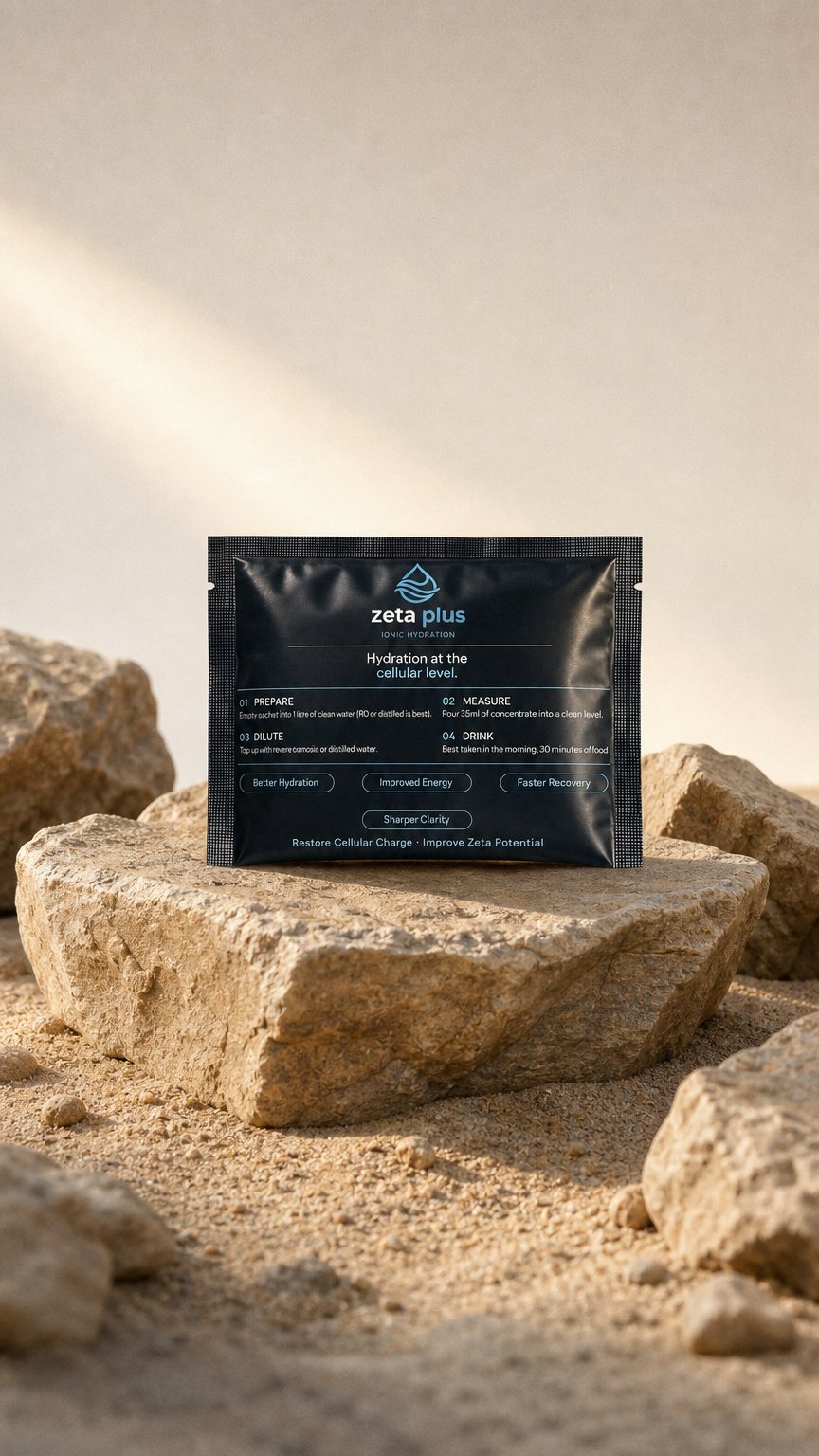 AI product shot of Zeta Plus