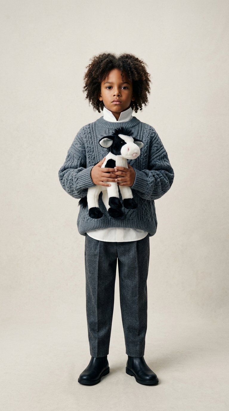 AI product shot of Douglas Cuddle Toys - Sweet Cream Cow