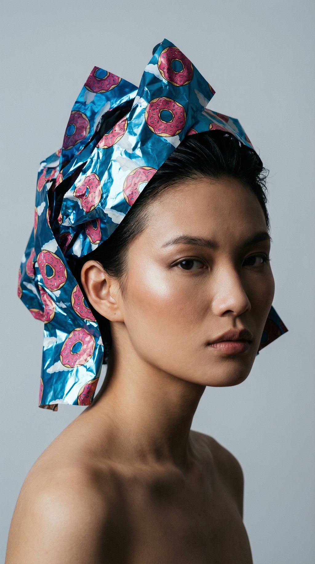AI product shot of Strawberry Sprinkles Hair Foil 200pk (20cm x 40cm)