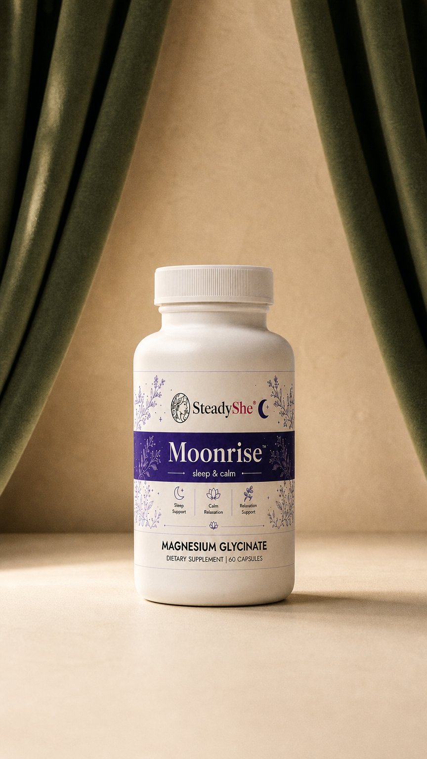 AI product shot of Moonrise™ Magnesium Glycinate