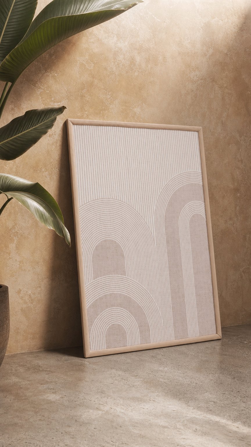 AI product shot of Dreamy Arches Play Mat