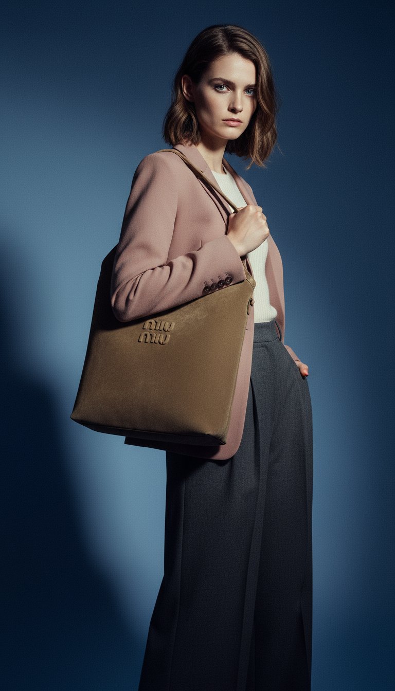 AI product shot of Ivy Shoulder Bag