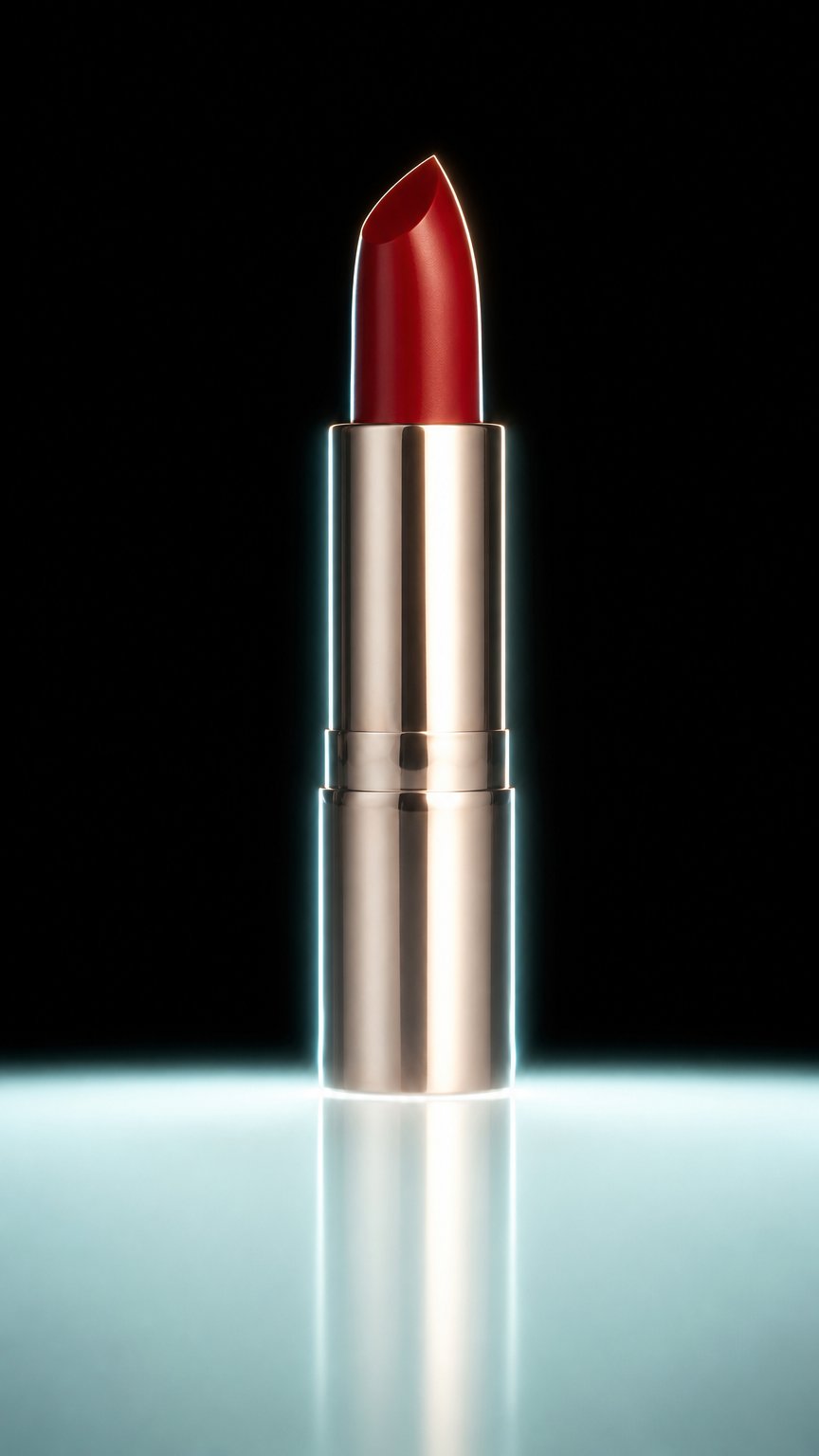 AI product shot of Lip Stick - Pure Red