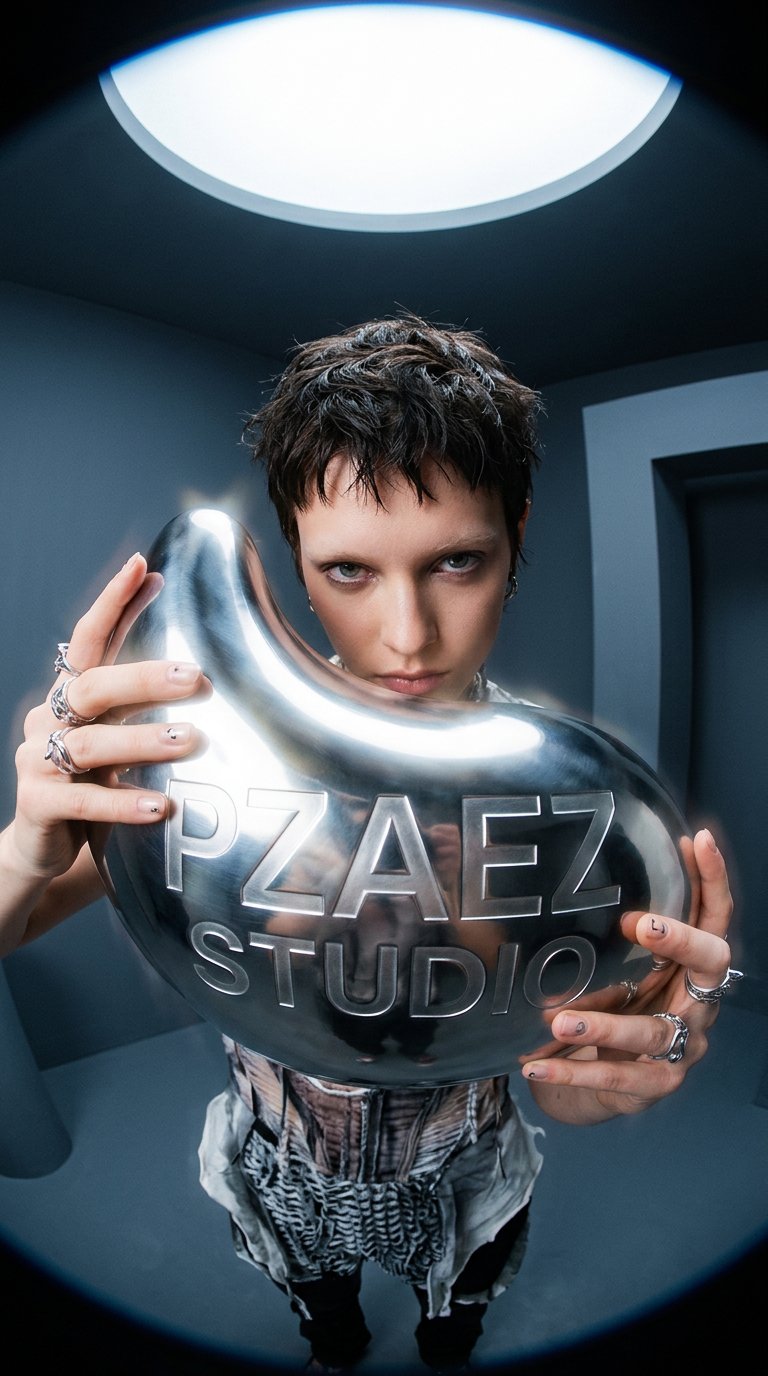 AI product shot of PZAEZ STUDIO