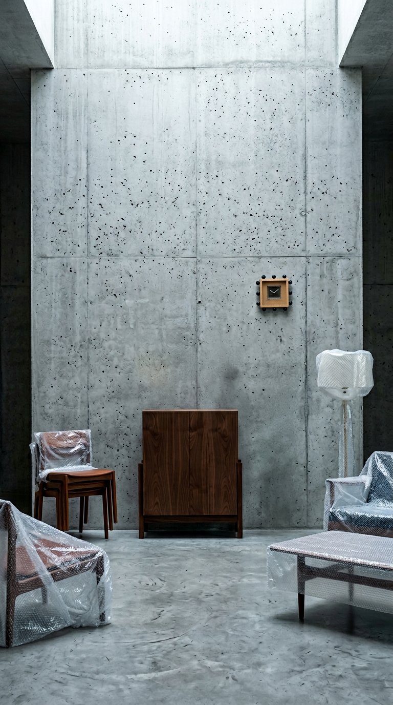 AI product shot of PIANO Sideboard Tall