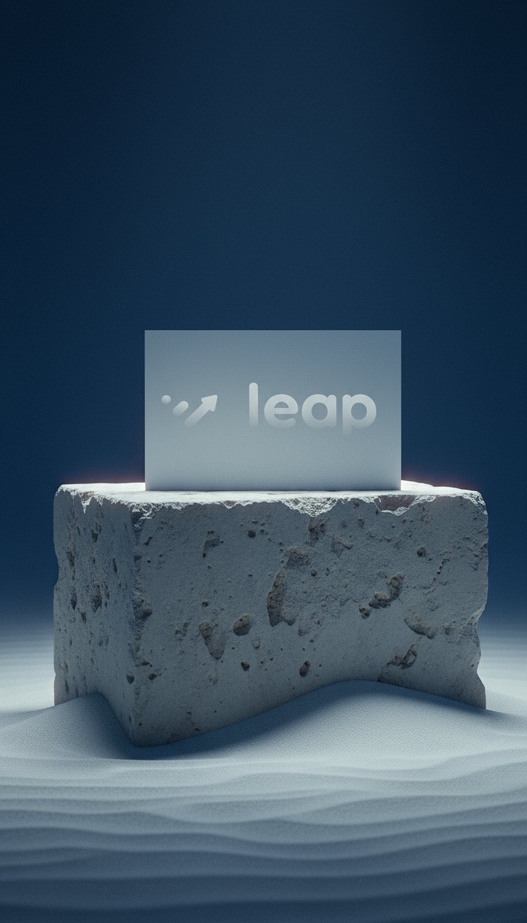 AI product shot of Leap Visa Card