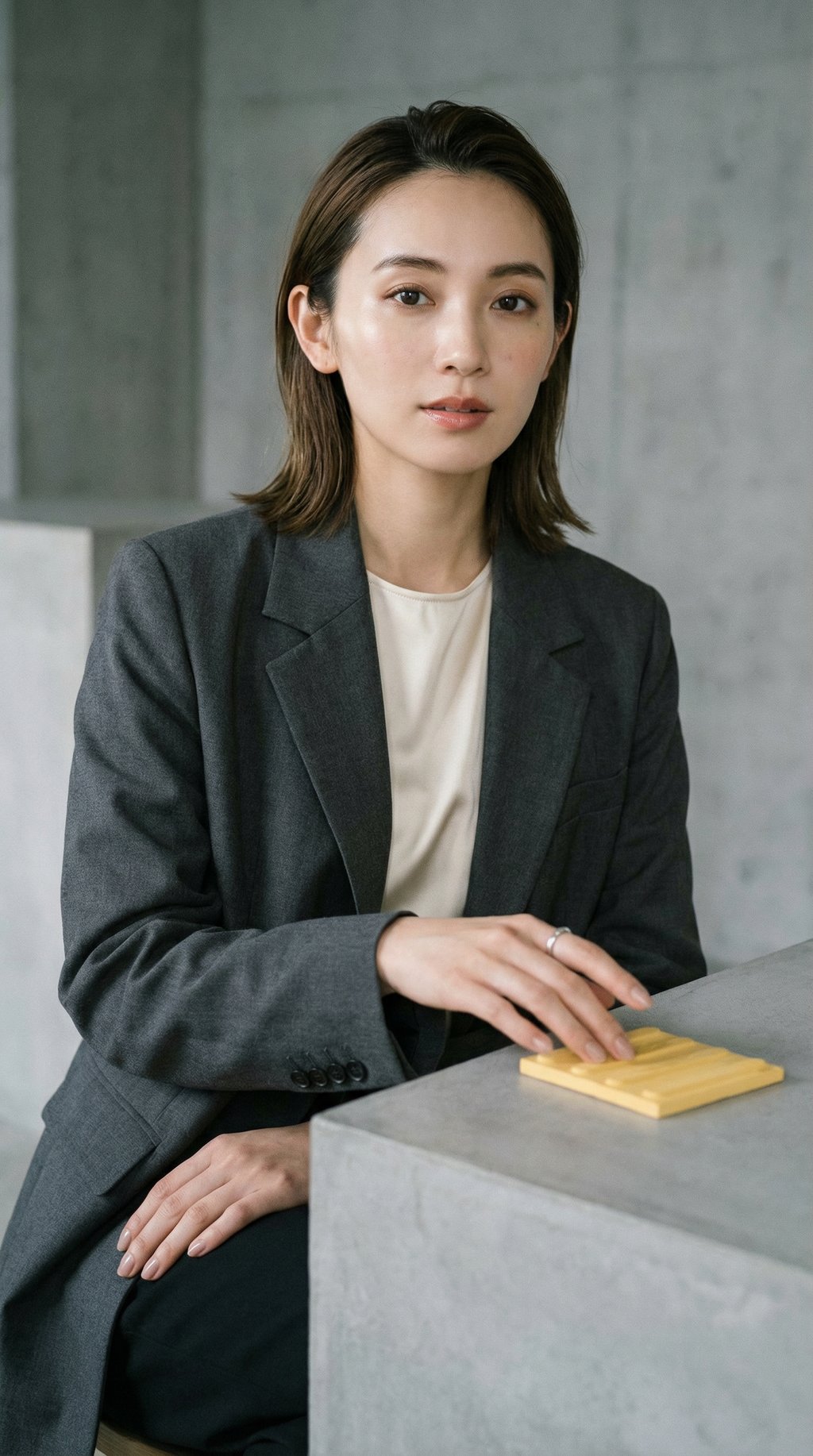 AI product shot of 香港杯墊 | 方向 警示