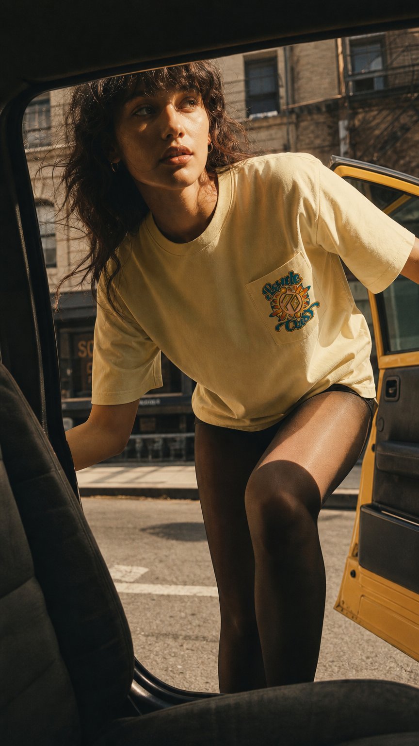 AI product shot of [PRE-ORDER] Retro Summer Psyde Quest T-Shirt