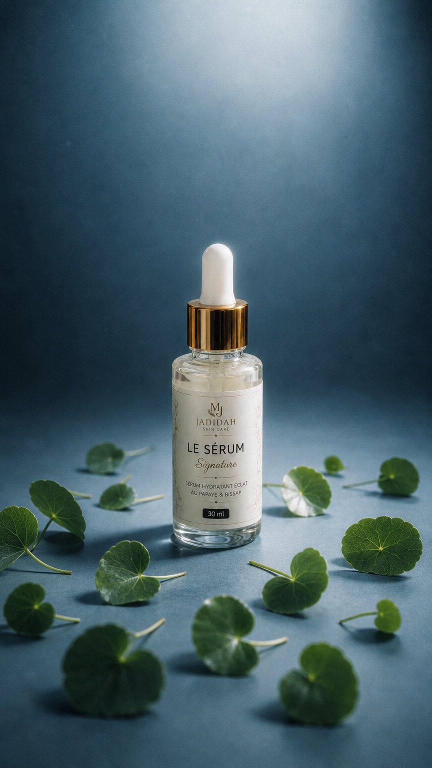 AI product shot of Le Sérum Signature