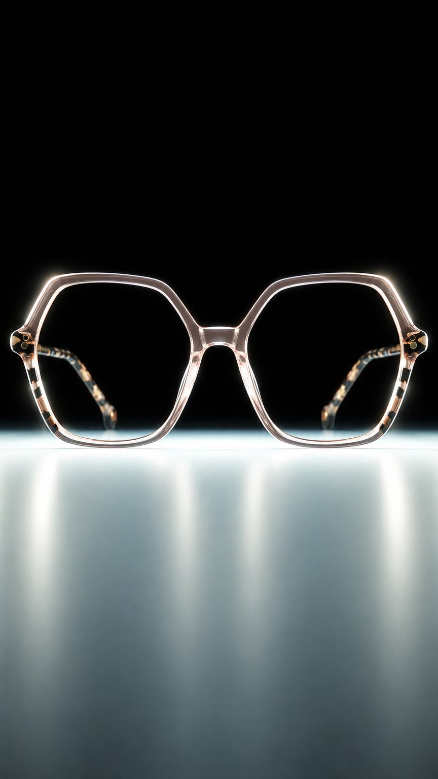 AI product shot of OKULARY KOREKCYJNE CAROLINA HERRERA HER 0279 35J 49 ROZMIAR S