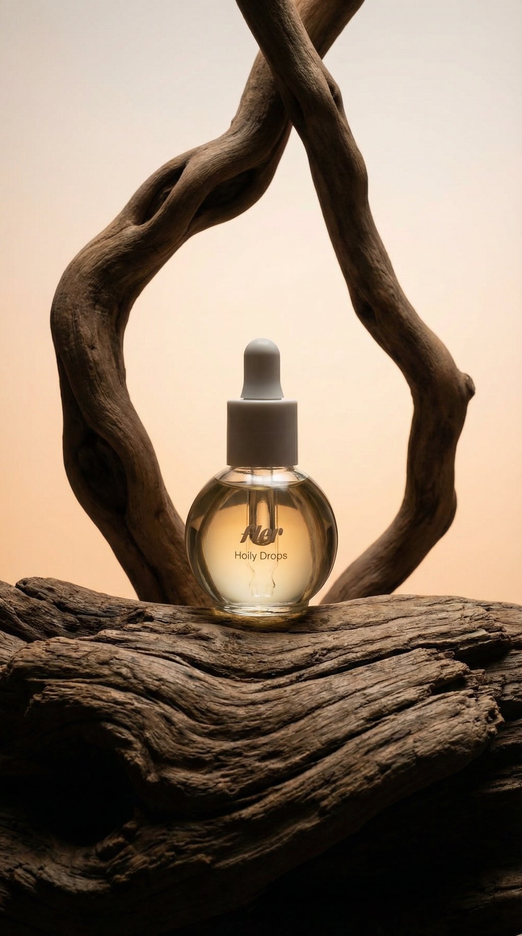 AI product shot of Hoily Drops