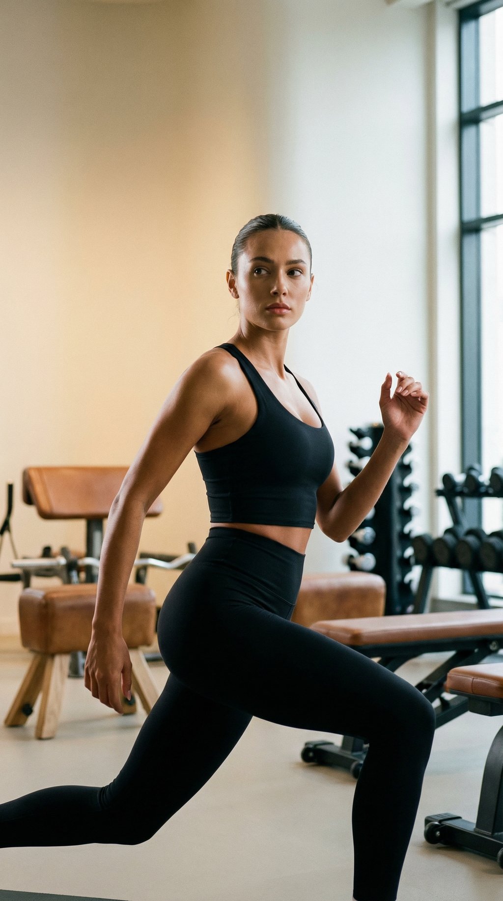 AI product shot of ComfrtCore™ High-Waist Leggings