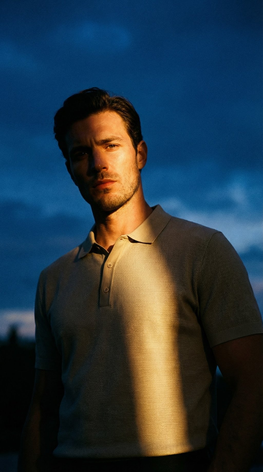 AI product shot of Polo Vegas T-shirt