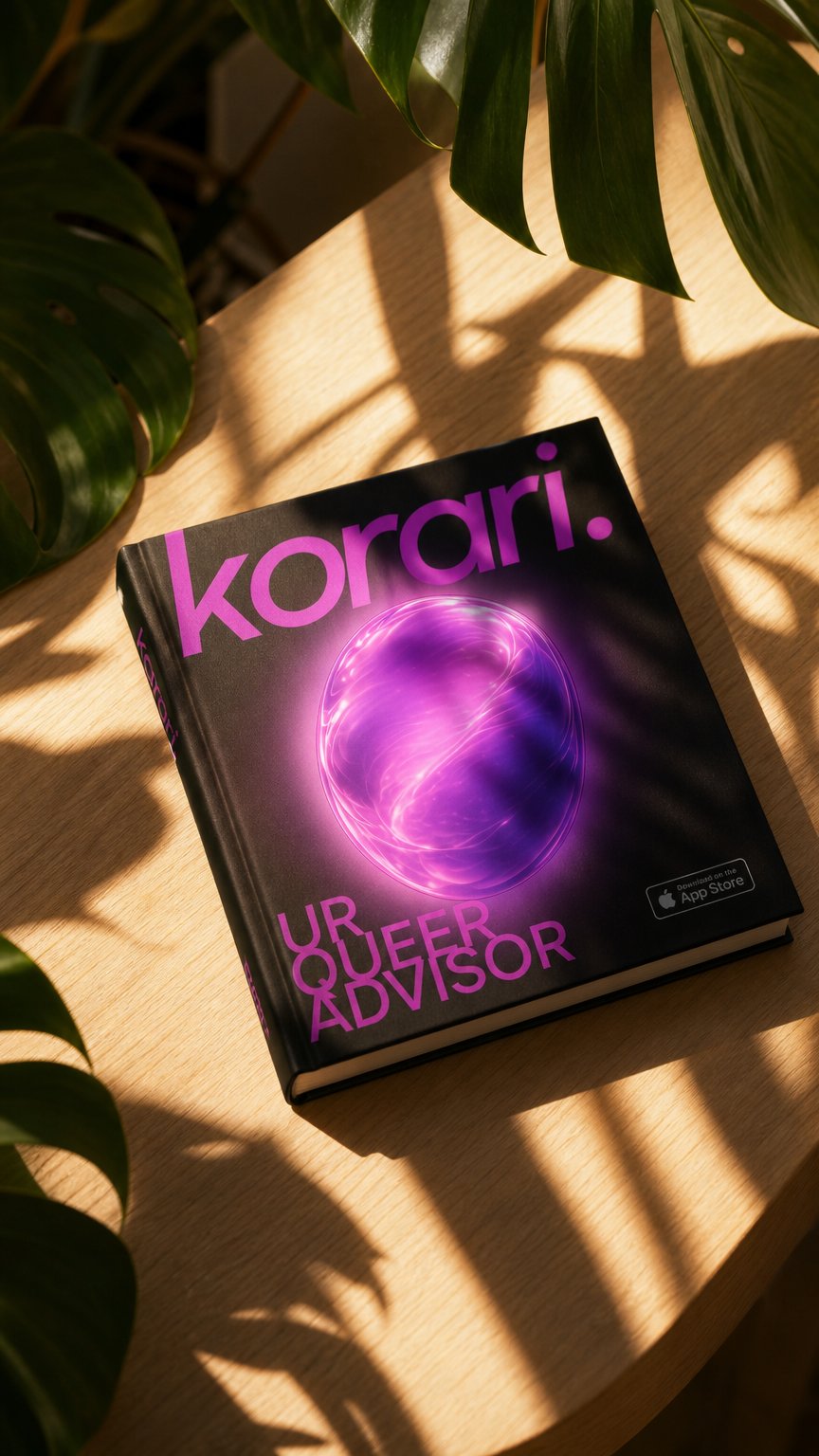 AI product shot of konari. UR QUEER ADVISOR