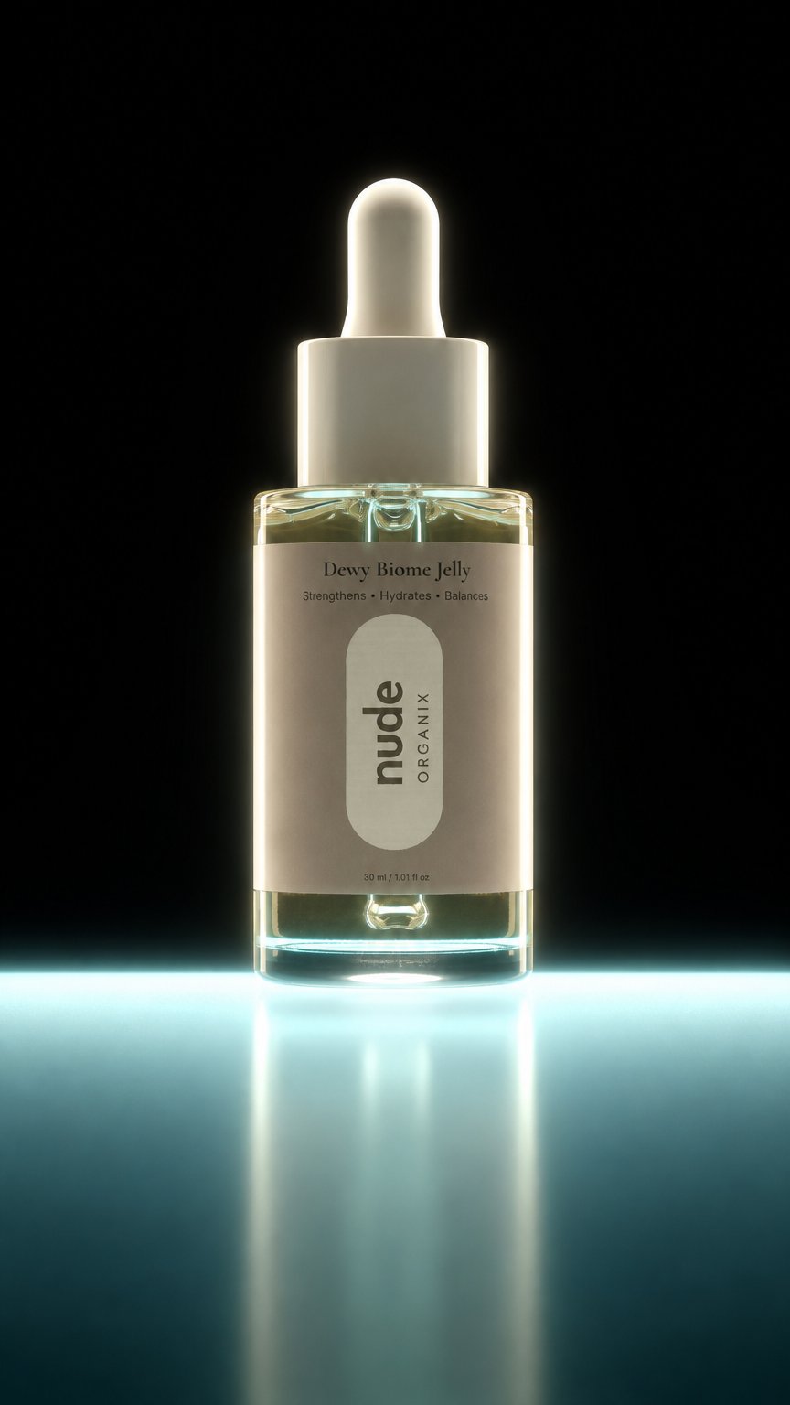 AI product shot of Dewy Biome Jelly